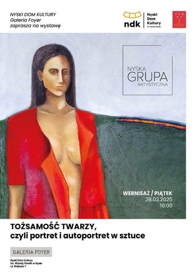 Tożsamość Twarzy, czyli portret i autoportret w sztuce - plakat wystawy
